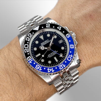 Premium GMT Batman 42mm - Seiko Mod