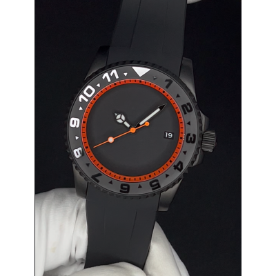 Orange Stealth Blackout - Seiko Mods